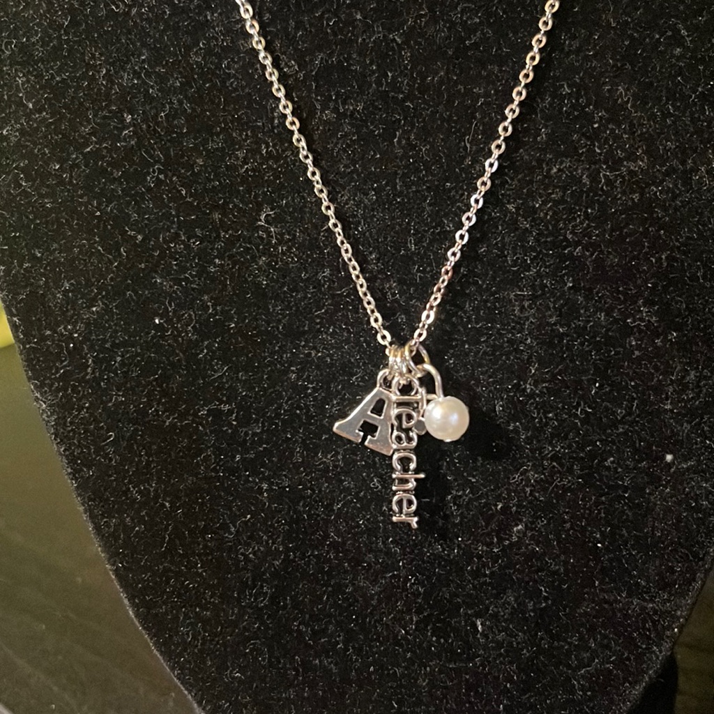 Teacher Necklace Personalized Gift